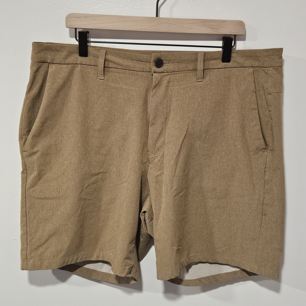 Bonobos Men's Flat Front Shorts in Tan